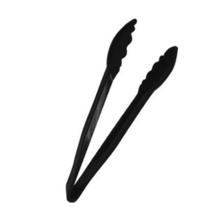 Щипцы универсальные L= 24 см черные поликарбонат (до +120°C) MG /1/20/