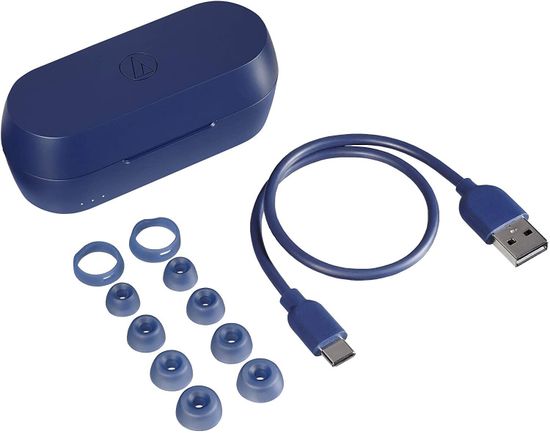 Беспроводные наушники Audio-Technica ATH-CKS5TW, синие