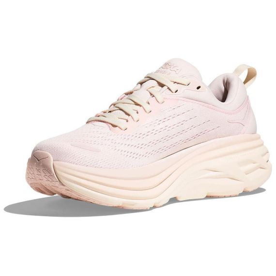 HOKA ONE ONE Bondi 8 Беговые дорожки Низкие Жемчужно-розовые