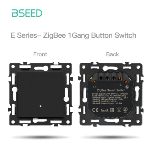 Bseed M1-24-11 Одноклавишный умный выключатель ZigBee