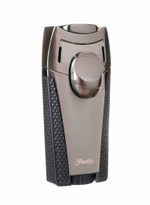 Зажигалка сигарная Passatore двойное пламя, оружейная сталь