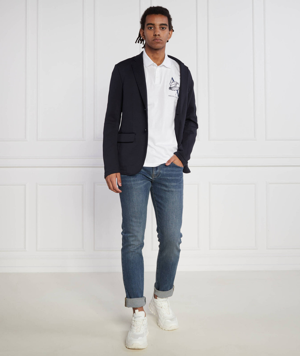 Поло Armani Exchange - белый(6RZFAL ZJ9TZ)