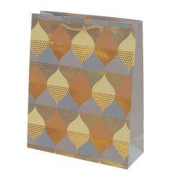 GAEM Пакет подарочный S (бумага 210г/м2, блок микс 12шт), L18 W10 H23 см, 4в.