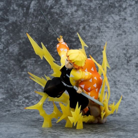 Фигурка Зеницу Агацума, Клинок рассекающий демонов, Demon Slayer, 17 см