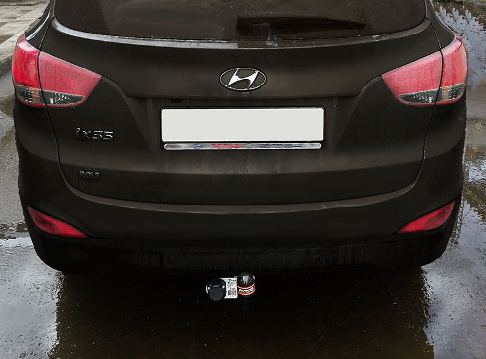 Фаркоп AvtoS HY 22 для Hyundai ix35 2010-2015, Kia Sportage 2010-2015(паспорт и сертификат в комплекте)(без электрики)