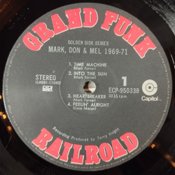Винтажная виниловая пластинка LP Grand Funk Railroad Mark, Don and Mel 1969 71 (Japan 1972) (No Obi)