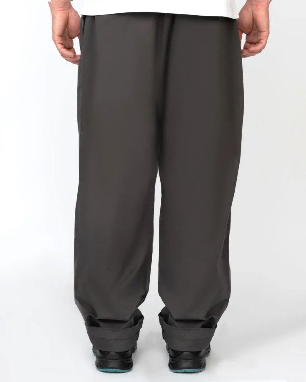 Брюки Lazy темно-серые - фото 4