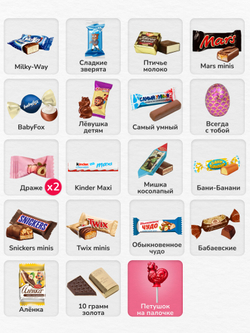 Сладкий новогодний подарок "Маленький Крош" 300гр