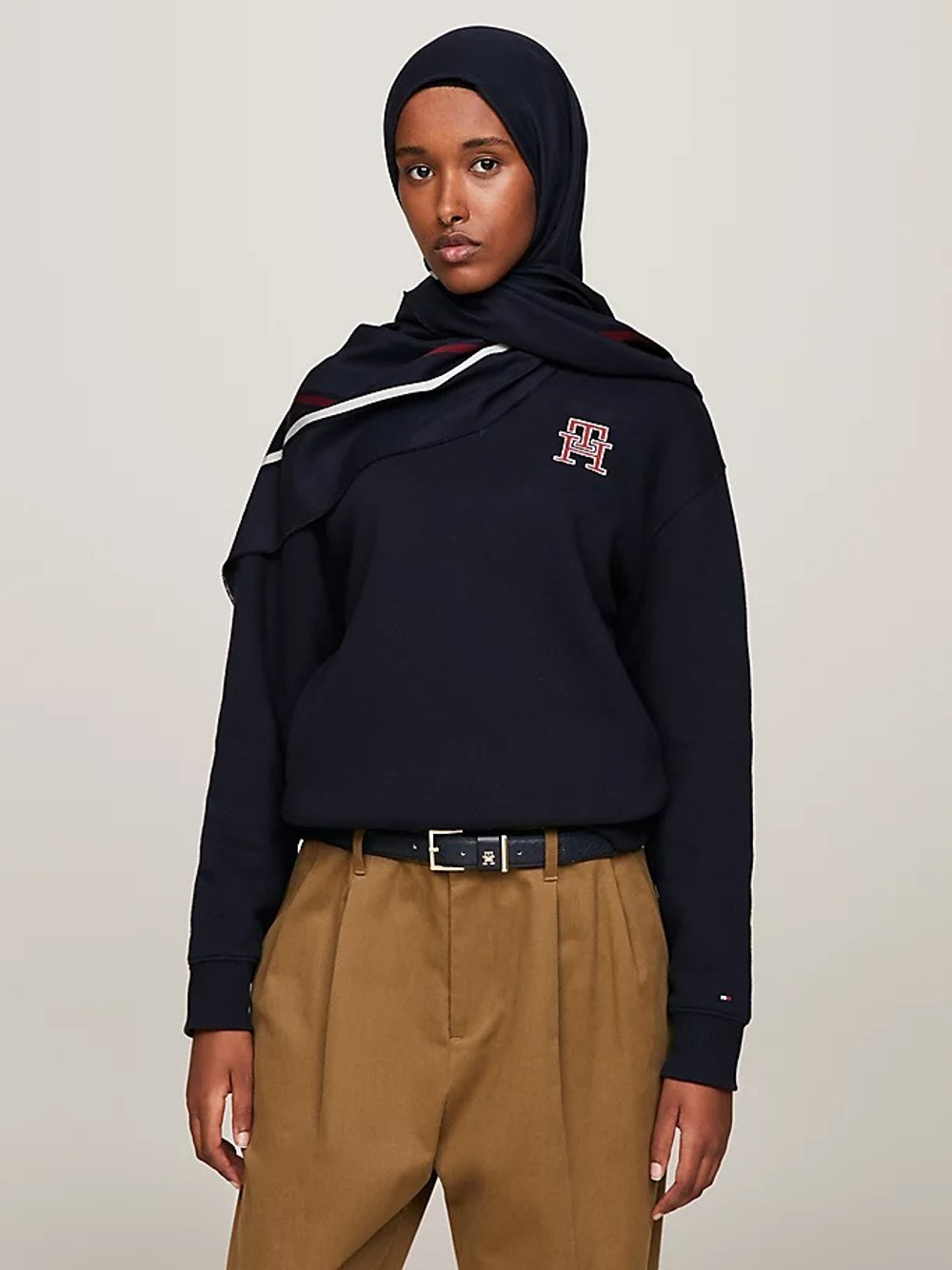 Свитшот женский TOMMY HILFIGER IMD MORN REG SML