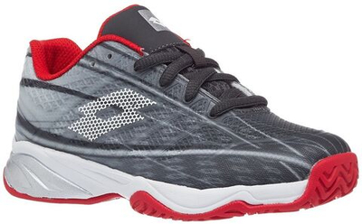 детские Кроссовки теннисные Lotto Mirage 300 All Round Junior - asphalt/all white