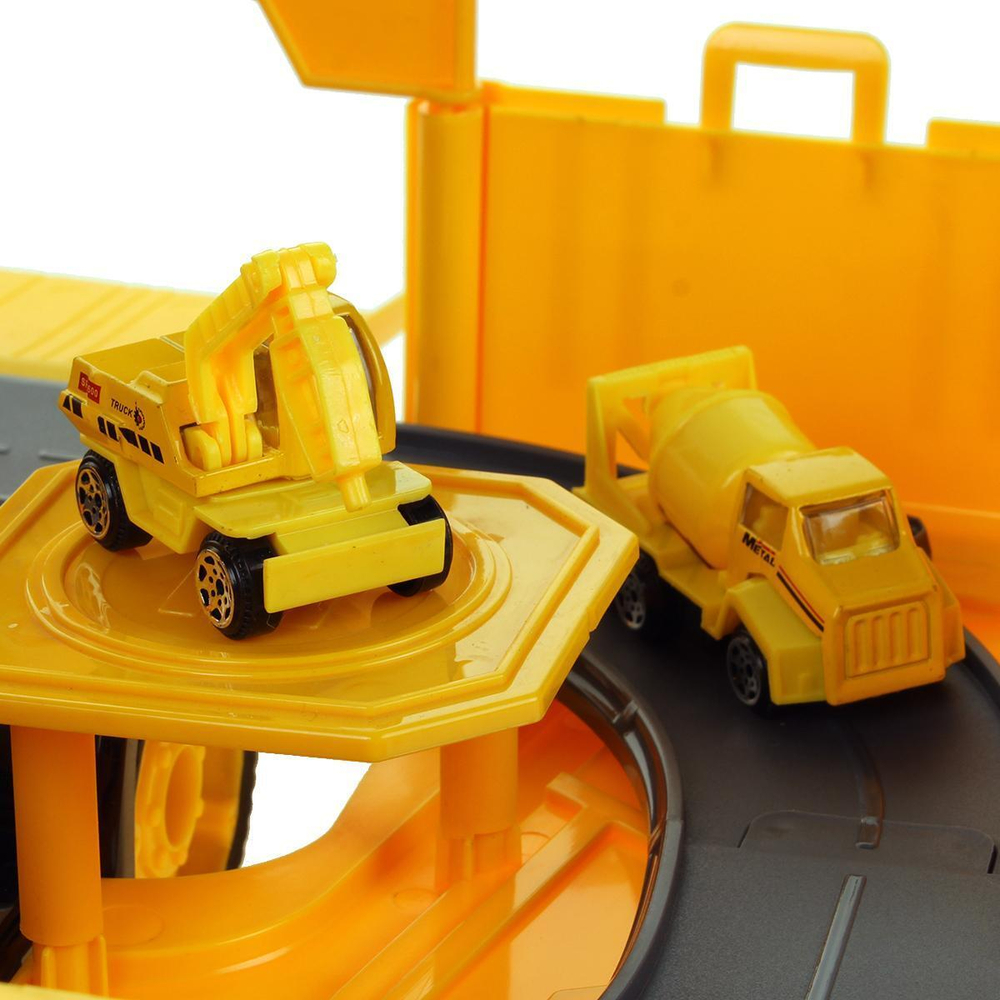 Парковка с транспортом, коробка 660-A258