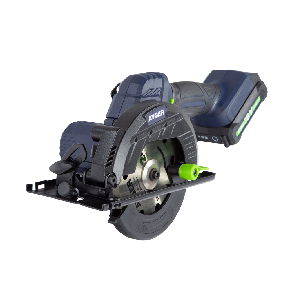 Мини-пила циркулярная Ayger AR18BL2 аккумуляторная