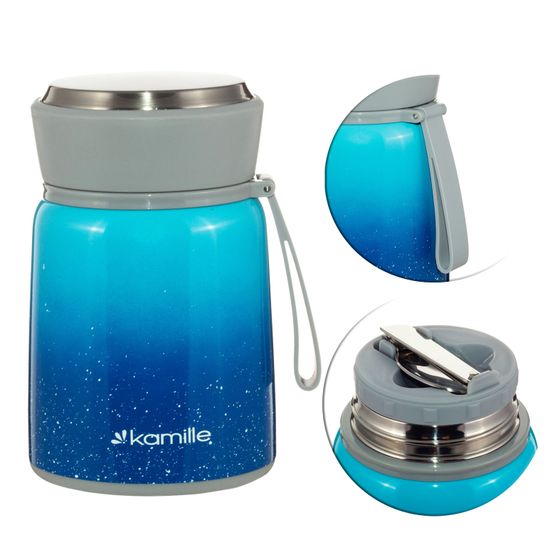 Термос пищевой 530 мл. из нержавеющей стали Kamille KM-2096