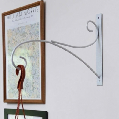 Крючок для подвесных кашпо средний (Белый) М0000222