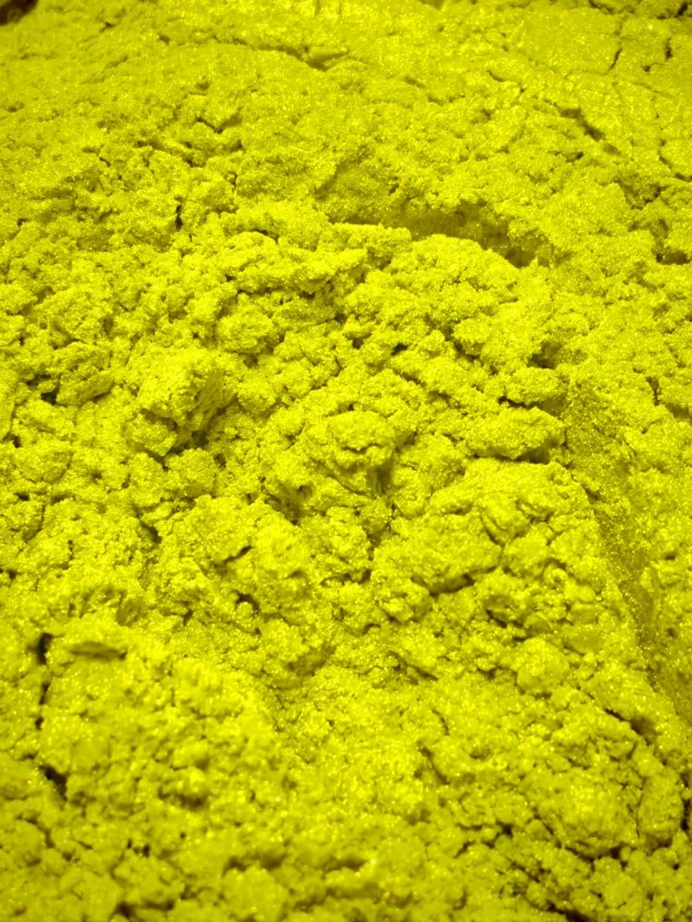 Премиум 8901 Жёлтый лимонный - перламутровый сухой краситель