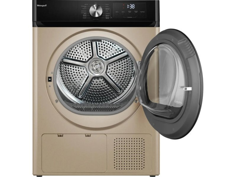 Сушильная машина Weissgauff WD 6010 Heat Pump золотистый