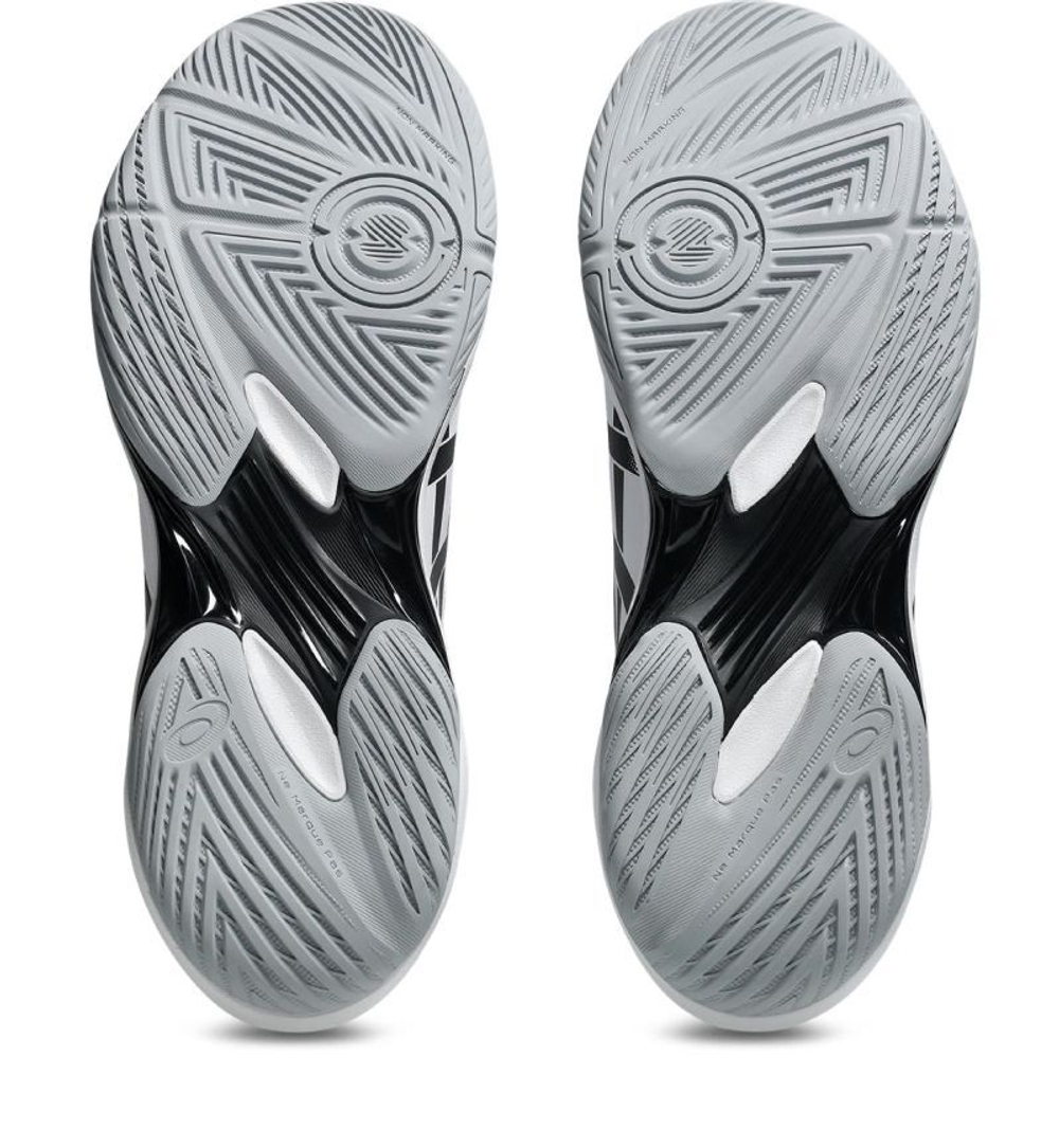 Мужские кроссовки для бадминтона/сквоша Asics Gel-Rocket 12 - white/black