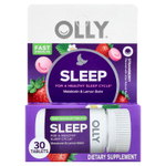 OLLY, Sleep, клубника`` 30 таблеток