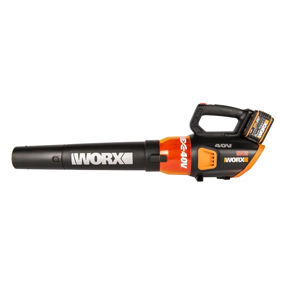 WORX WG584E 20В аккумуляторная воздуходувка (2 x 2 Ач, ЗУ) 40.3 м/с
