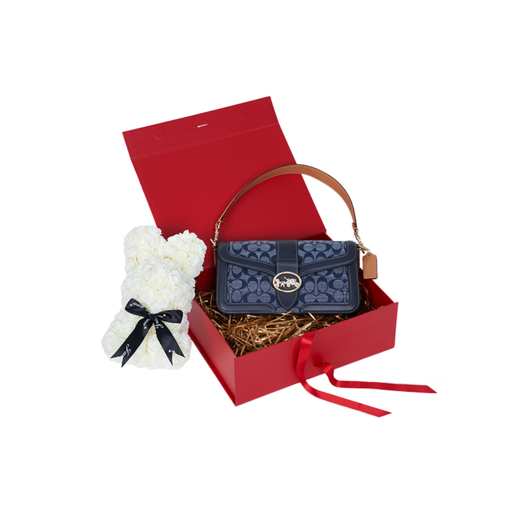 Сумка COACH Georgie 27 Chambray, C4064-IMDEI