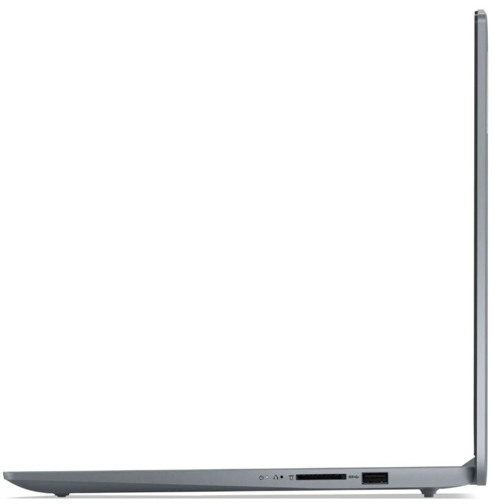 Ноутбук  Lenovo IdeaPad Slim 3 15AMN8 15.6 ", Ryzen 5, 16 Гб RAM, 512 Гб SSD, Radeon Graphics, Серый