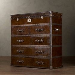 Комод Restoration Hardware Ампель коричневый США фото