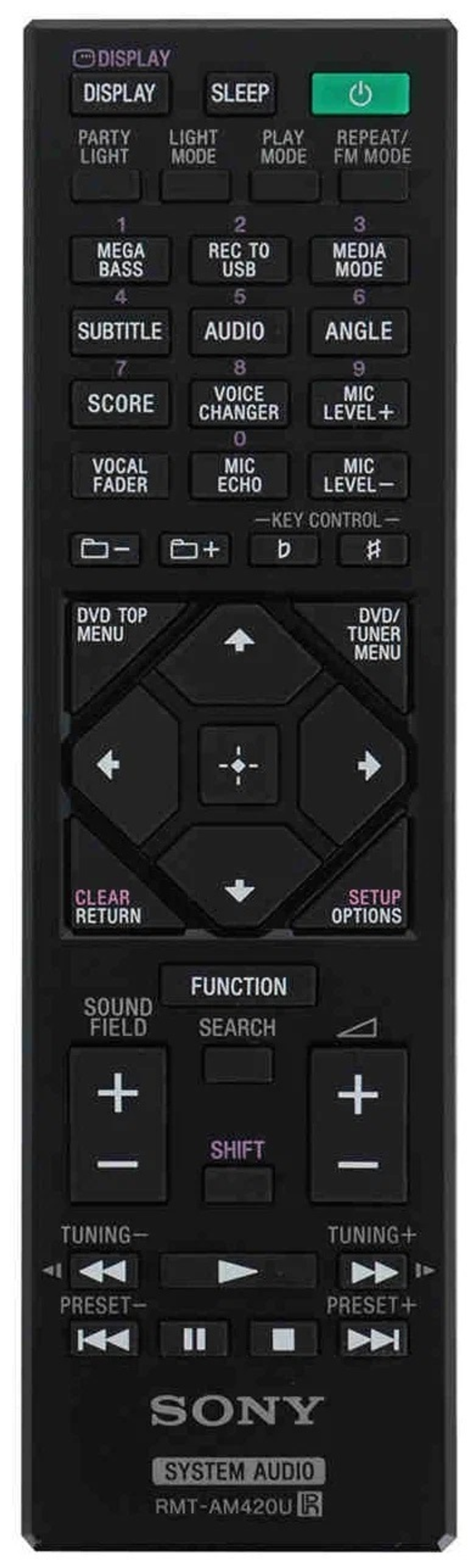 Аудиосистема  Sony MHCV73D
