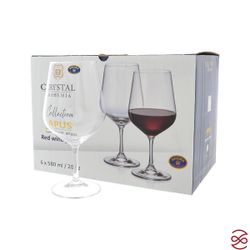 Набор бокалов для вина Crystalite Bohemia APUS 580 мл (6 шт)