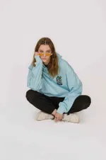 Худи ACP Support Your Local Hood Голубой