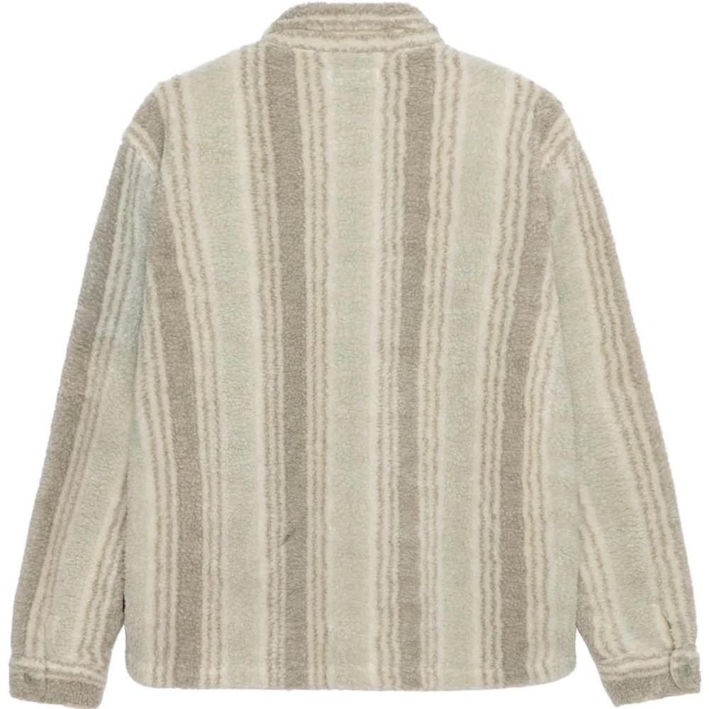 Куртки Stussy FW 23 Stripe Sherpa Shirt, 1110197