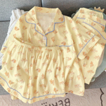 Женский домашний костюм-пижама 3в1