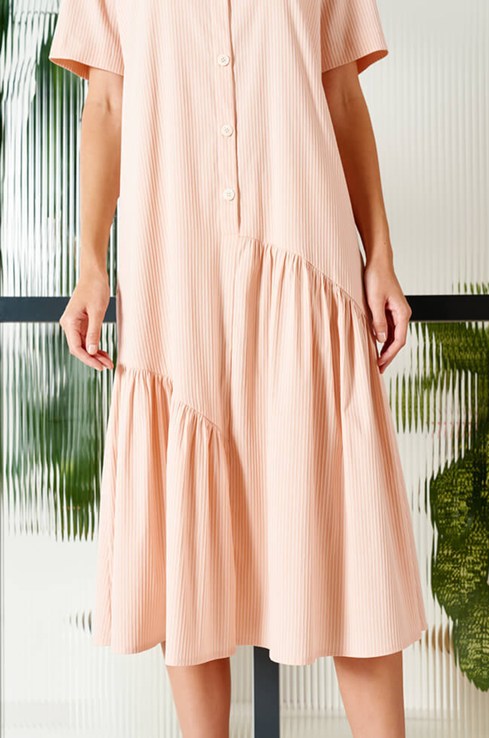 51393 Платье женское (персиковый)