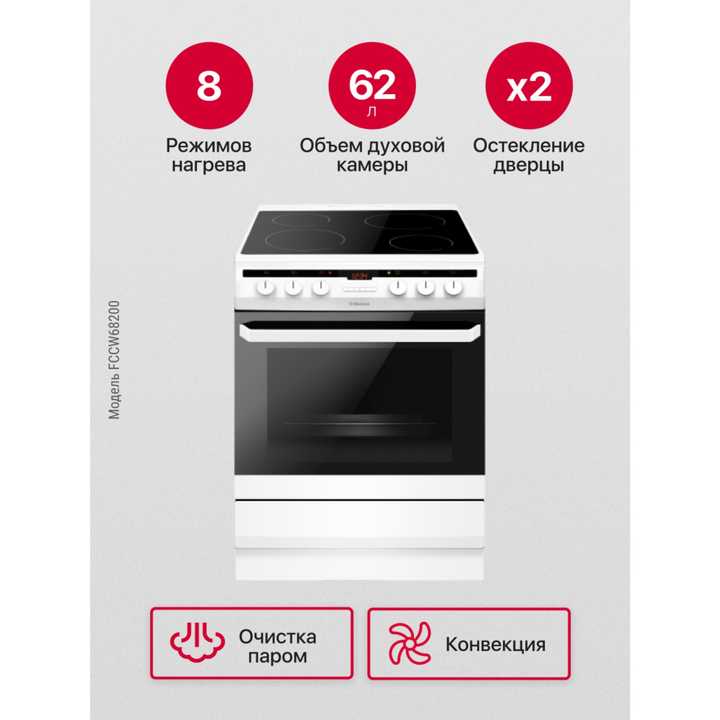 Электрическая плита Hansa FCCW68200