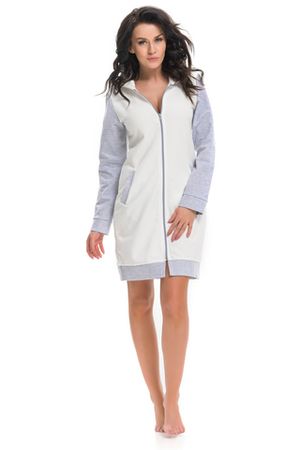 Женский халат SDZ.9267 Grey Melange Doctor Nap