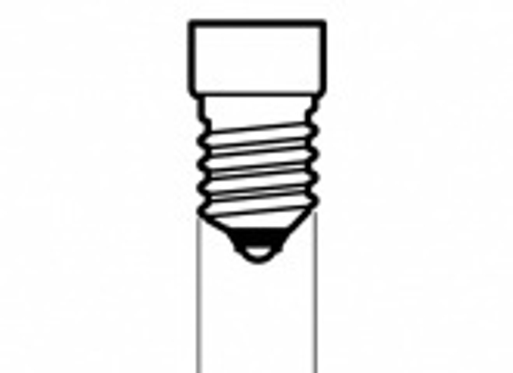 Лампа накаливания свеча CLASSIC B FR 60W E14 матовая Osram 4008321410719