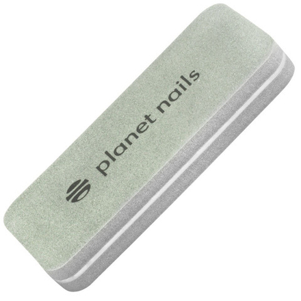 Шлифовка для ногтей Sponge прямоугольная 180/280 Planet Nails