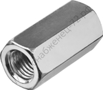 ЗУБР DIN 6334 M12, переходная гайка, цинк, 5 кг (303750-12)