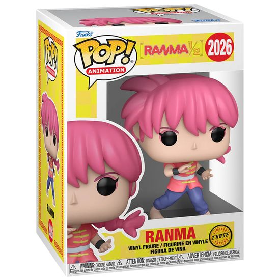 Фигурка Funko POP! Animation Ranma 1/2 Ranma w/Chase (2026) 86781 / Фигурка Фанко ПОП! по мотивам аниме "Ранма1/2", Ранма Саотоме (ЧЕЙЗ)