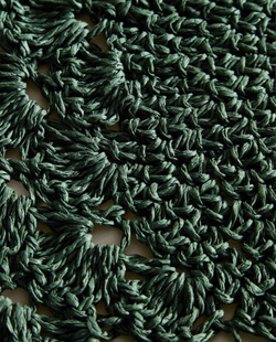 ZARA HOME РОЖДЕСТВЕНСКАЯ САЛФЕТКА ПОД ТАРЕЛКУ, ЗЕЛЕНЫЙ