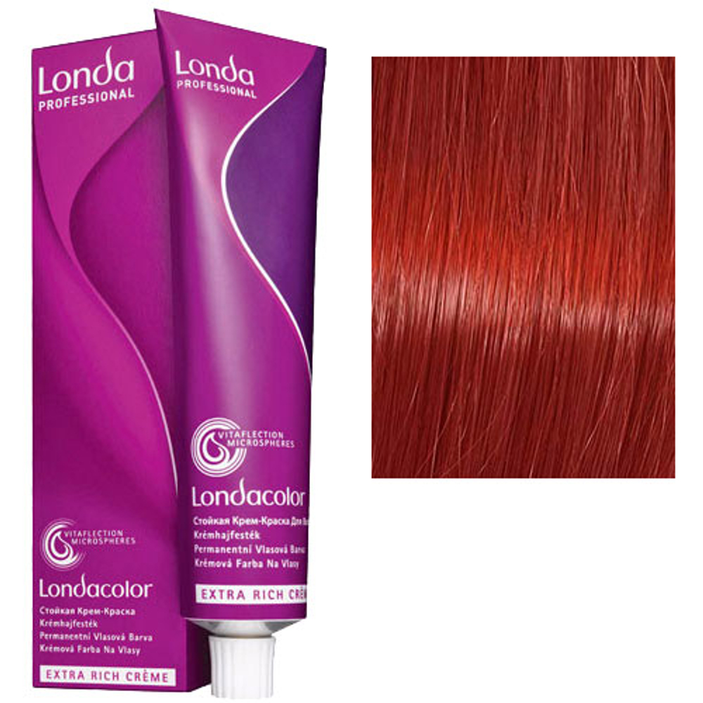 Londa Professional Стойкая крем-краска дл волос, 7/44 блонд интенсивно-медный, 60 мл