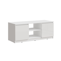 Тумба ТВ Челси, Белый глянец холодный, Белый