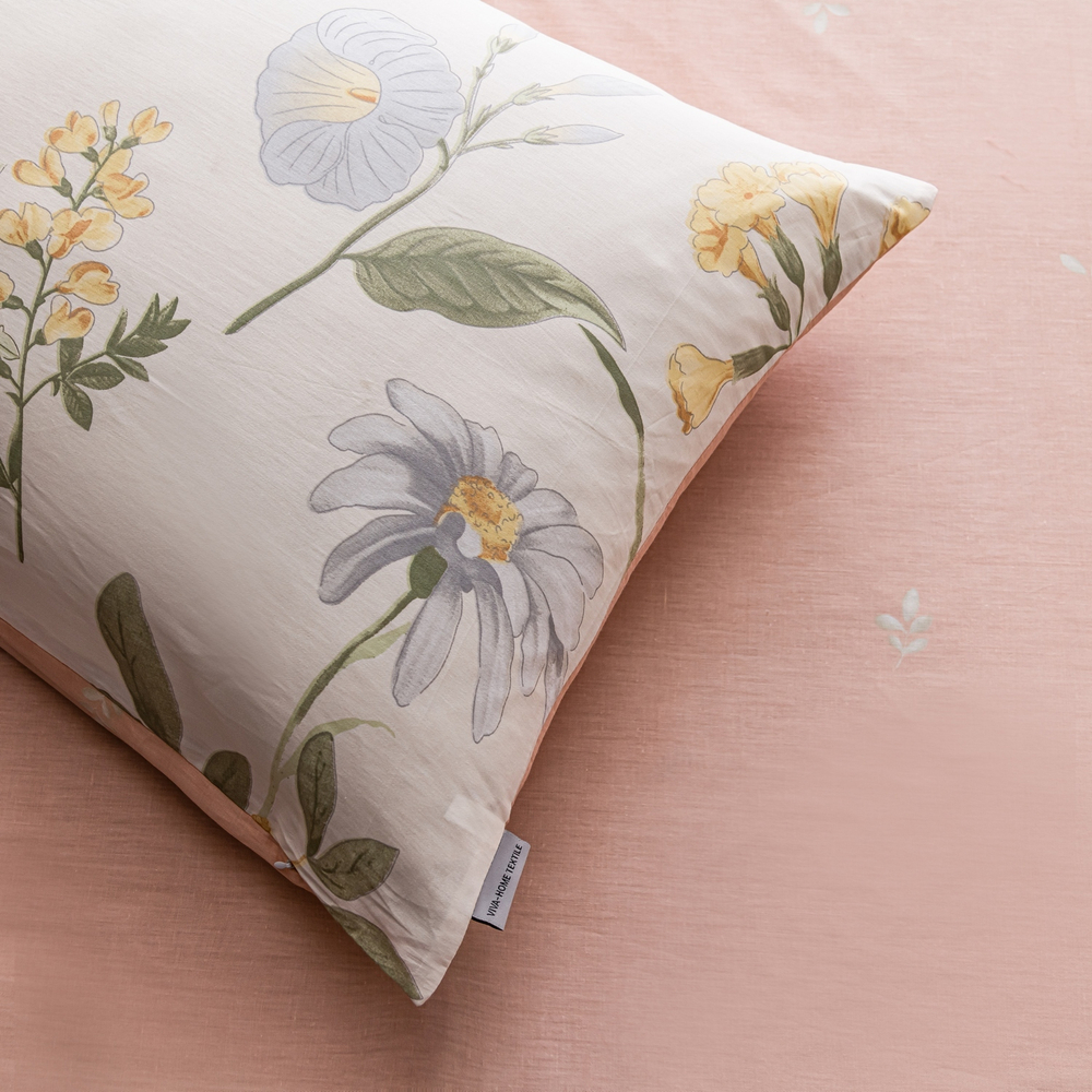 Комплект постельного белья Люкс Сатин 100% хлопок на резинке AR353