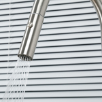 Смеситель для кухни 35к G4398-45 GAPPO нерж. сталь, высокий выдвижной излив, САТИН