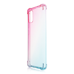 Чехол ROSCO для Samsung Galaxy A51 оптом (арт. SS-A51-HARD-TPU-PINK-BLUE)