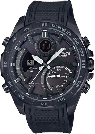 Японские наручные часы Casio Edifice ECB-900PB-1ADR с хронографом