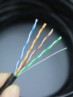 Витая пара кабель уличный, кабель витая пара, 35м, CCA, 4pr, 8 жил