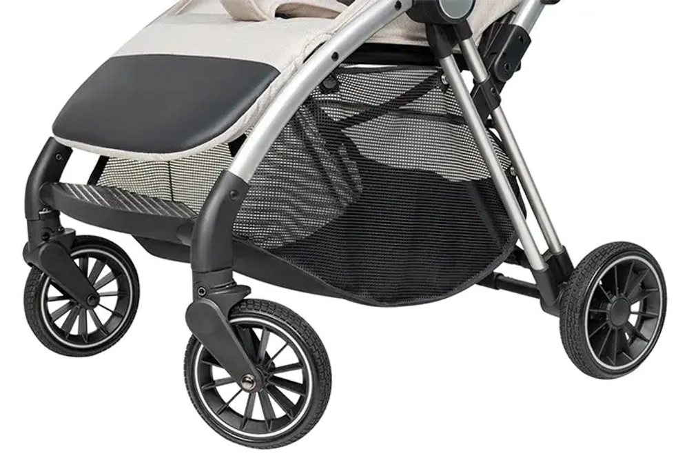 Коляска детская прогулочная COSTA Rio (Beige shine/Блестящий бежевый CR-2)