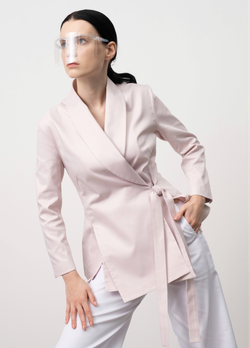 Жакет с запахом