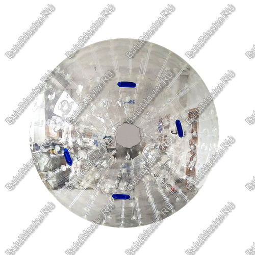 Гидро/аква зорб "Кристалл", ПВХ, диаметр 2,1 м, два входа