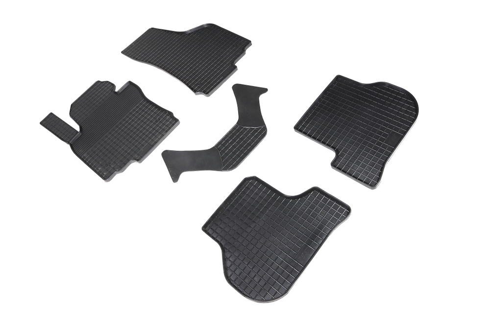 Резиновые коврики Сетка для Seat Leon II 2005-2012 Seintex.87276